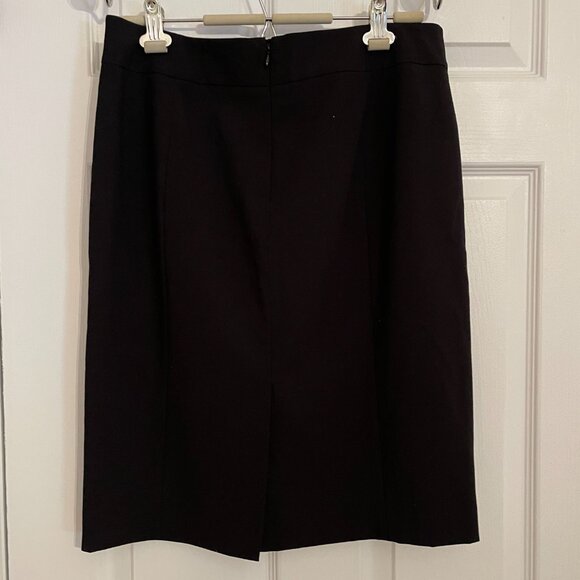 Suit - Classy Calvin Klein Black Suit Blazer Jacket with Skirt Size 10 - Picture 3 of 13